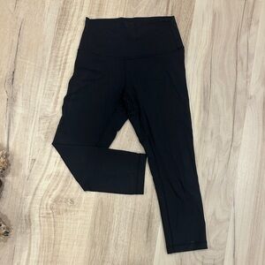 Black High-Waisted Leggings